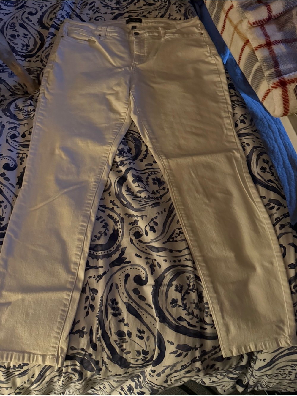 The Limited Cream Skinny Jeans